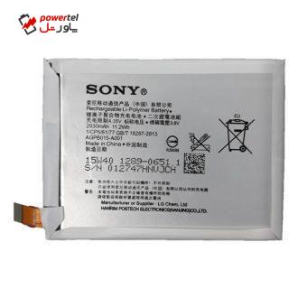 باتری موبایل مدل agpb015-a001 ظرفیت 2930 میلی آمپرساعت مناسب گوشی موبایل سونی z4