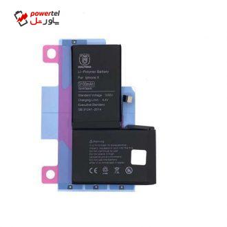 باتری موبایل کالفونا مدل cal-IPHX ظرفیت 3100 میلی آمپر ساعت مناسب برای گوشی موبایل اپل iPhone X