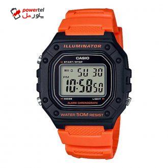 ساعت مچی دیجیتال مردانه کاسیو مدل W-218H-4B2