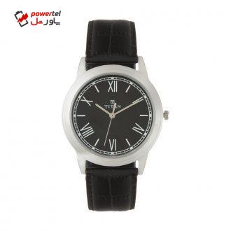 ساعت مچی عقربه‌ای مردانه تایتن مدل T1735SL02
