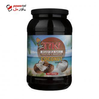 نمک حمام تیکی مدل Coconut Coarse وزن 4500 گرم نمک حمام تیکی مدل Coconut Coarse وزن 4500 گرم
