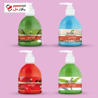ژل لایه بردار پوست سودا مدل Jet Peel حجم 250 میلی لیتر مجموعه 4 عددی ژل لایه بردار پوست سودا مدل Jet Peel حجم 250 میلی لیتر مجموعه 4 عددی