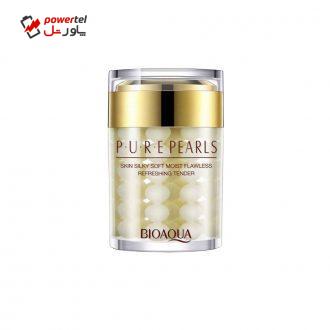 کرم شب ضد چروک بایو آکوا مدل P.U.R.E PEARLS حجم 60 میلی لیتر کرم شب ضد چروک بایو آکوا مدل P.U.R.E PEARLS حجم 60 میلی لیتر