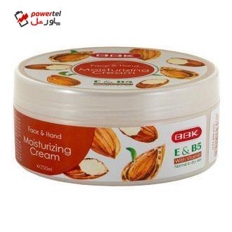 کرم مرطوب کننده ببک مدل بادام حجم 250 میلی لیتر کرم مرطوب کننده ببک مدل بادام حجم 250 میلی لیتر