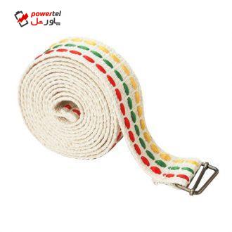 کمربند یوگا تارتن مدل LINE 3 طول 3 متری و عرض 4 سانت