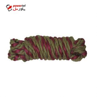 طناب کنفی رنگی پرنیان هفت رنگ مدل Rope به طول 3 متر