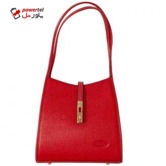 کیف دستی زنانه پارینه چرم مدل plv205-2