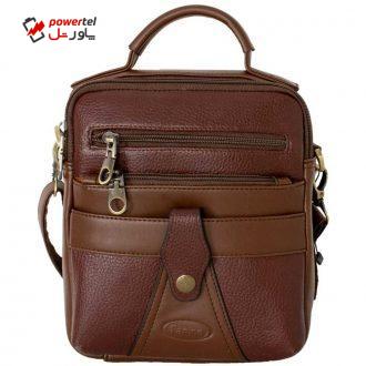 کیف دوشی زنانه پارینه چرم مدل plv204-7