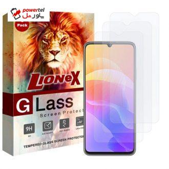 محافظ صفحه نمایش لایونکس مدل UPS مناسب برای گوشی هوآوی Enjoy 20 5G بسته سه عددی
