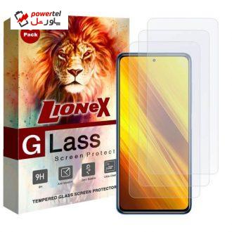 محافظ صفحه نمایش لایونکس مدل UPS مناسب برای گوشی موبایل شیائومی Poco X3 NFC بسته سه عددی محافظ صفحه نمایش لایونکس مدل UPS مناسب برای گوشی موبایل شیائومی Poco X3 NFC بسته سه عددی
