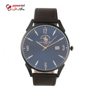 ساعت مچی عقربهای مردانه سانتا باربارا پولو راکت کلاب مدل SB.1.10166-4 ساعت مچی عقربهای مردانه سانتا باربارا پولو راکت کلاب مدل SB.1.10166-4