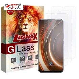 محافظ صفحه نمایش لایونکس مدل UPS مناسب برای گوشی موبایل ویوو iQOO Neo بسته سه عددی
