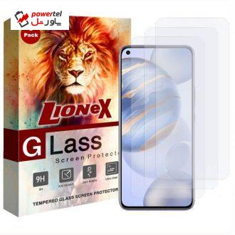 محافظ صفحه نمایش لایونکس مدل UPS مناسب برای گوشی موبایل آنر 30 بسته سه عددی