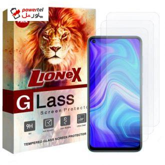 محافظ صفحه نمایش لایونکس مدل UPS مناسب برای گوشی موبایل شیائومی Redmi Note 9 بسته سه عددی محافظ صفحه نمایش لایونکس مدل UPS مناسب برای گوشی موبایل شیائومی Redmi Note 9 بسته سه عددی