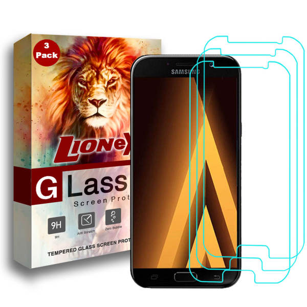 محافظ صفحه نمایش لایونکس مدل UPS مناسب برای گوشی موبایل سامسونگ Galaxy A3 2016 بسته سه عددی