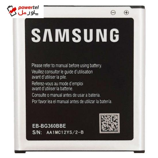 باتری موبایل مدل EB-BG360BBE ظرفیت 2000 میلی آمپر ساعت مناسب برای گوشی موبایل سامسونگ Galaxy Core Prime J2