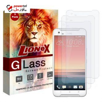 محافظ صفحه نمایش لایونکس مدل UPS مناسب برای گوشی موبایل اچ تی سی One X9 بسته سه عددی