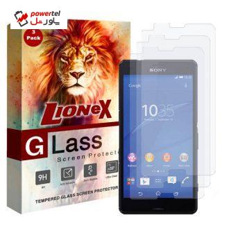 محافظ صفحه نمایش لایونکس مدل UPS مناسب برای گوشی موبایل سونی Xperia Z3 Mini بسته سه عددی محافظ صفحه نمایش لایونکس مدل UPS مناسب برای گوشی موبایل سونی Xperia Z3 Mini بسته سه عددی