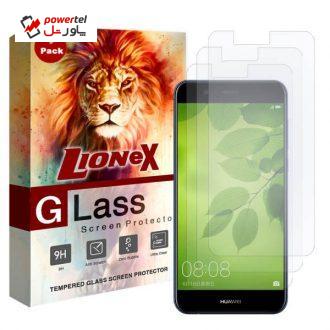 محافظ صفحه نمایش لایونکس مدل UPS مناسب برای گوشی موبایل هواوی nova 2 plus بسته سه عددی