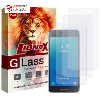 محافظ صفحه نمایش لایونکس مدل UPS مناسب برای گوشی موبایل  سامسونگ Galaxy J2 Core 2020 بسته سه عددی