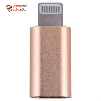 مبدل micro USB به لایتنینگ ای وی تی کد TV07 مبدل micro USB به لایتنینگ ای وی تی کد TV07