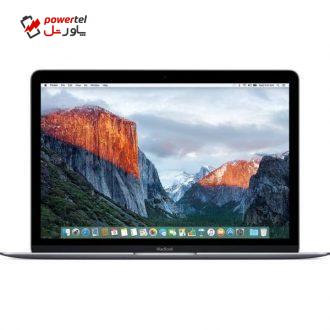 لپ تاپ 12 اینچی اپل مدل MacBook MLH82 2016 با صفحه نمایش رتینا