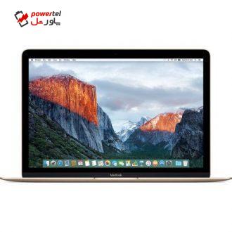 لپ تاپ 12 اینچی اپل مدل MacBook MLHE2 2016 با صفحه نمایش رتینا
