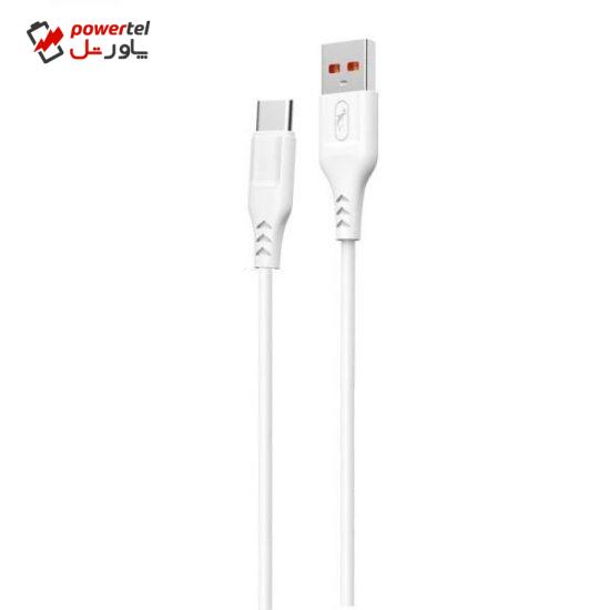 کابل تبدیل USB به USB-C اسکای دلفین مدل S61T طول 1 متر بسته 5 عددی