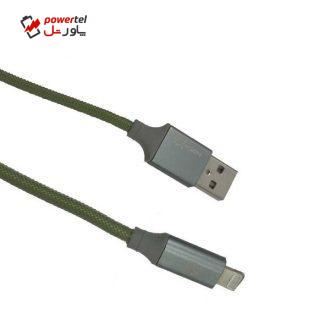 کابل تبدیل USB به لایتنینگ اکسیژن مدل X51 به طول 1 متر