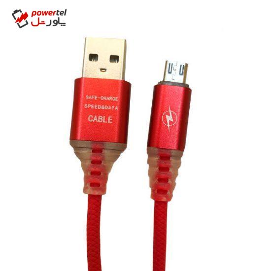 کابل تبدیل usb به microusb مدل v8 طول 1 متر