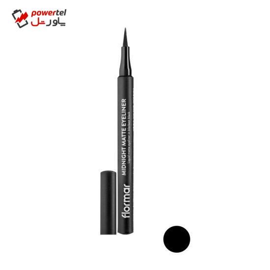 خط چشم فلورمار مدل Midnight Matte