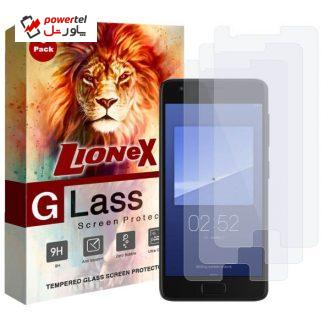محافظ صفحه نمایش لایونکس مدل UPS مناسب برای گوشی موبایل لنوو ZUK Z2 بسته سه عددی