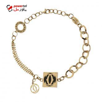 دستبند طلا 18 عیار زنانه مایا ماهک مدل MB1161