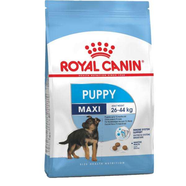 غذای خشک سگ رویال کنین مدل maxi puppy وزن 10 کیلوگرم غذای خشک سگ رویال کنین مدل maxi puppy وزن 10 کیلوگرم