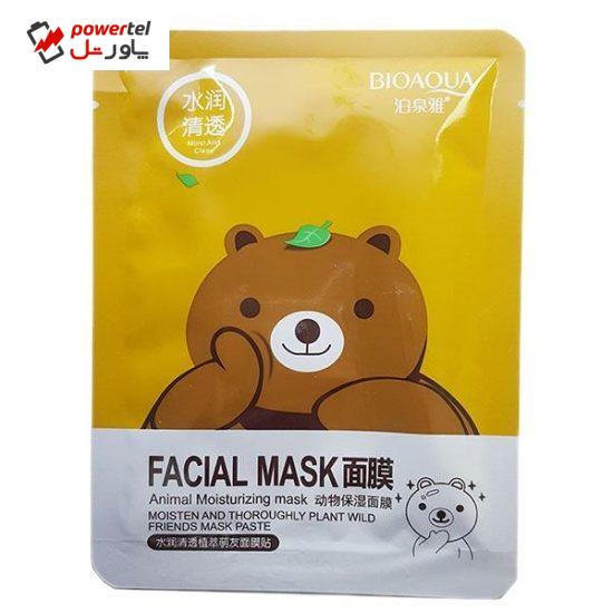 ماسک صورت بایو آکوا مدل مرطوب کننده وزن 30 گرم