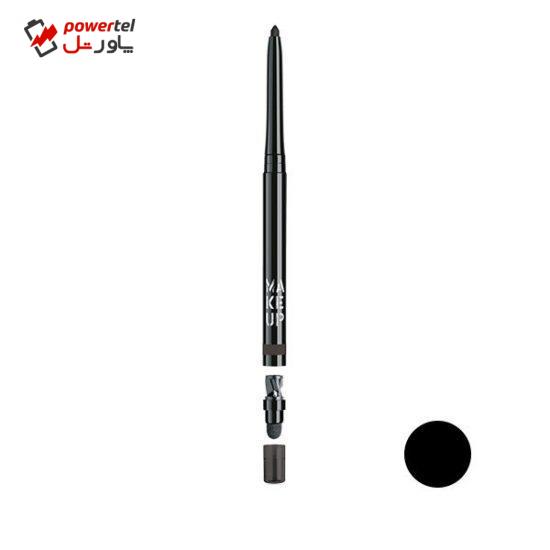 مداد چشم میکاپ فکتوری مدل automatic eyeliner شماره 01