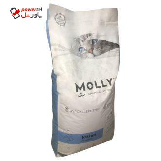 غذای خشک گربه مولی مدل super premium Mother & kitten-Chicken وزن 15 کیلوگرم
