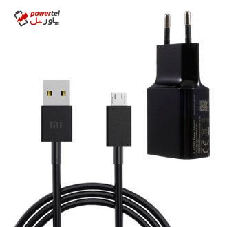 شارژر دیواری مدل Mi-1001 به همراه کابل تبدیل MicroUSB شارژر دیواری مدل Mi-1001 به همراه کابل تبدیل MicroUSB
