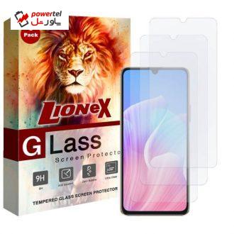 محافظ صفحه نمایش لایونکس مدل UPS مناسب برای گوشی موبایل هوآوی Enjoy Z 5G بسته سه عددی