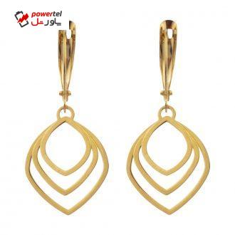 گوشواره طلا 18 عیار زنانه مایا ماهک مدل ME0982
