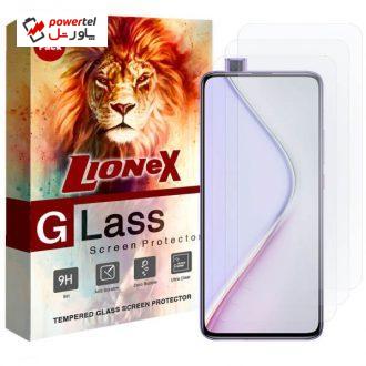 محافظ صفحه نمایش لایونکس مدل UPS مناسب برای گوشی موبایل شیائومی Redmi K30 Pro Zoom بسته سه عددی