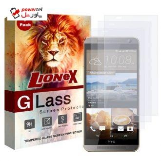 محافظ صفحه نمایش لایونکس مدل UPS مناسب برای گوشی موبایل اچ تی سی One E9 Plus بسته سه عددی محافظ صفحه نمایش لایونکس مدل UPS مناسب برای گوشی موبایل اچ تی سی One E9 Plus بسته سه عددی