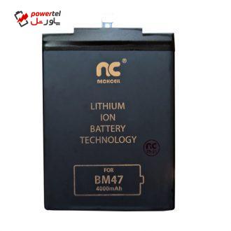 باتری موبایل نکسل مدل BM47 ظرفیت 4000 میلی آمپر ساعت مناسب برای گوشی موبایل شیائومی Redmi 4X