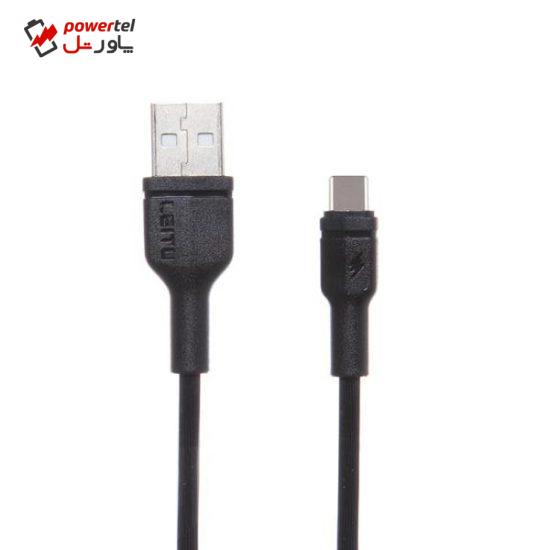 کابل تبدیل USB بهUSB-C لیتو مدل LD-29 طول 1 متر