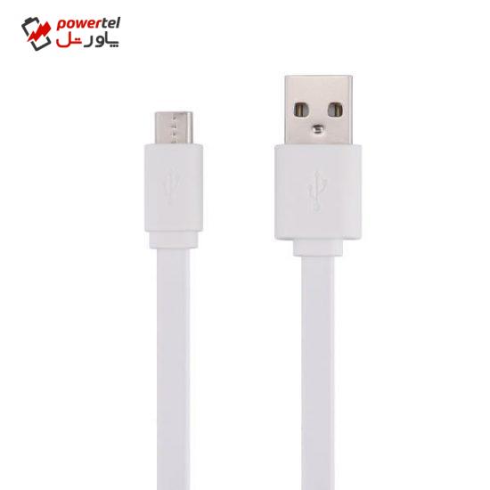 کابل تبدیل USB به microUSB لنوو مدل A05 طول 0.2 متر
