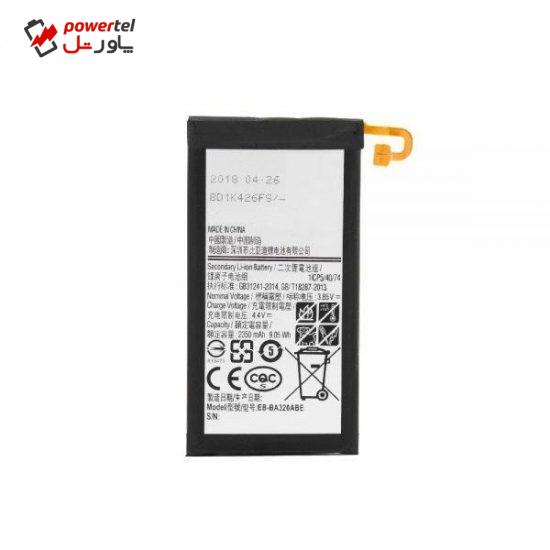 باتری موبایل مدل BA320ABE ظرفیت 2350 میلی آمپر ساعت مناسب برای گوشی موبایل سامسونگ Galaxy A3 2017
