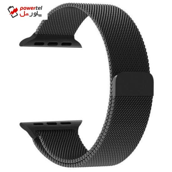 بند بلکین مدل Milanese loop مناسب برای اپل واچ 42/44 میلی متری
