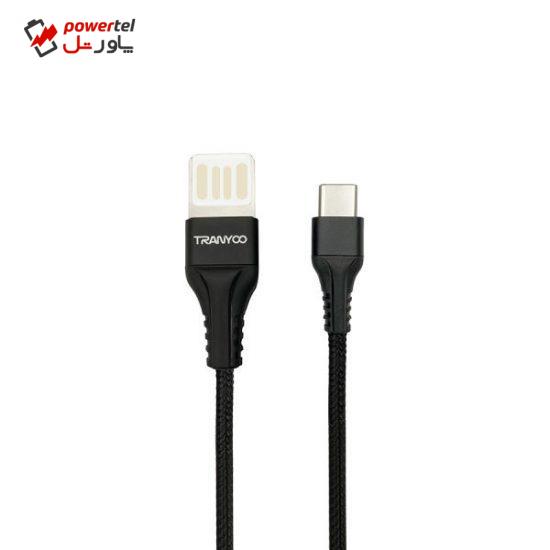 کابل تبدیلUSB به USB-C ترانیو مدل X7-C طول 1 متر
