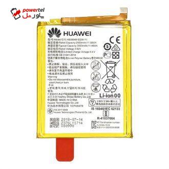 باتری موبایل هوآوی مدل HB366481ECW-11 با ظرفیت 3000 میلی آمپر ساعت مناسب برای گوشی موبایل آنر 9N/ P10 Lite/ P20 Lite/ 8/ 8 Lite/ 9 Lite