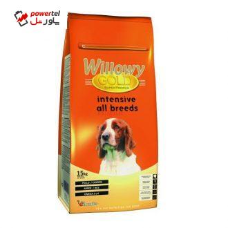 غذای خشک سگ ویلووی مدل Intensive وزن 15 کیلوگرم